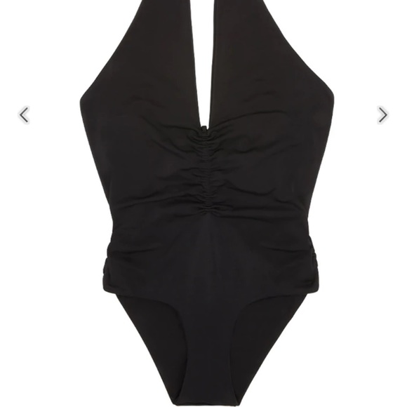 In a Ruche Swimsuit. NWT onepiece swimsuit by we are Haht - Picture 4 of 6